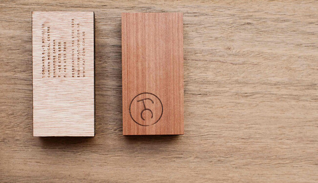 Creative business cards - Fat Cow