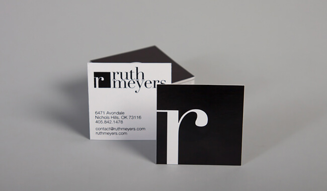 Creative business cards - Ruth Meyers