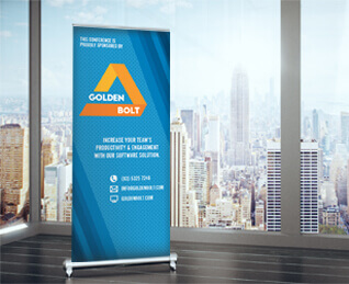 pull up banner to promote your business
