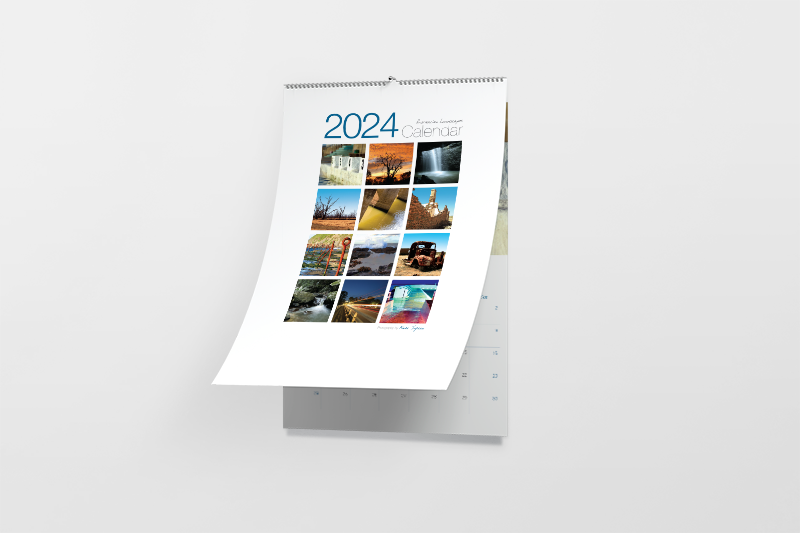2024 Australian Landscapes Flip Calendar