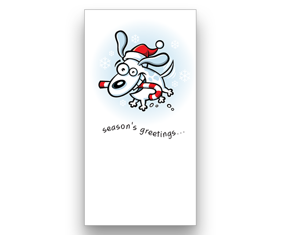Christmas Dog Christmas Card