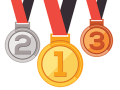 Winner medals