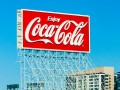 Coca cola large format outdoor billboard