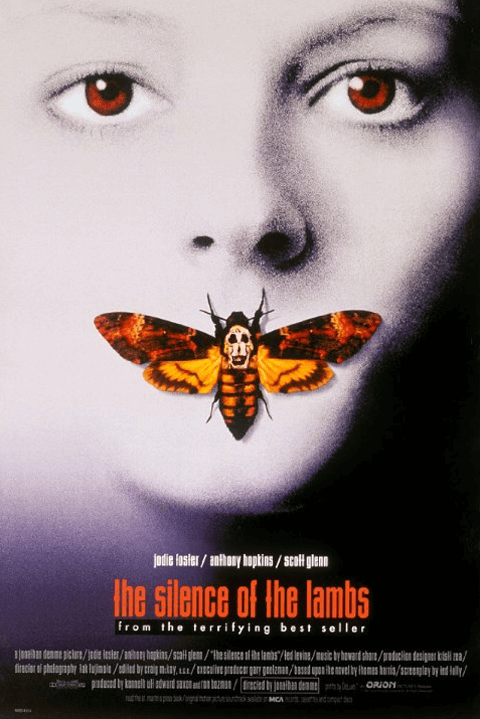 The Silence of the lambs Movie poster