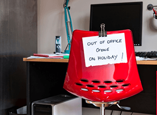 Office messages over the holiday season