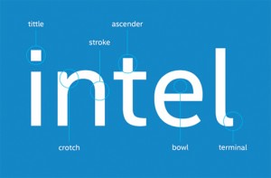 Intel logo redesign
