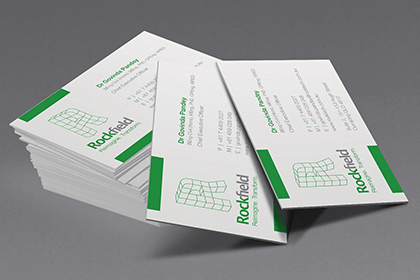 Business cards design examples