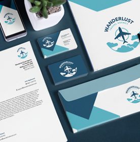 Business stationery and business cards