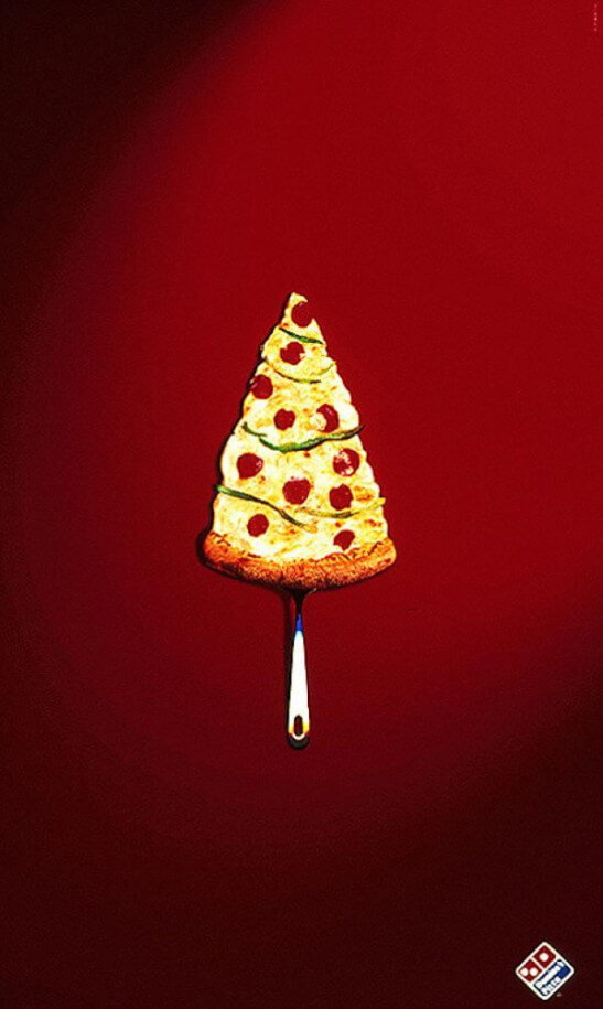 Dominos pizza christmas advert