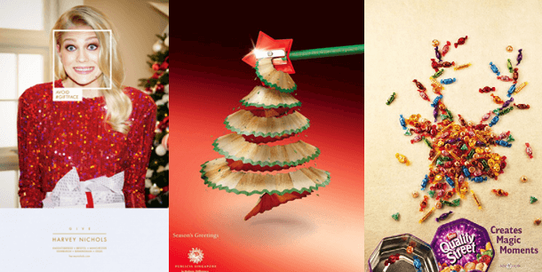 Harvey Nicholls Publicis Singapore Quality Street Christmas Advert