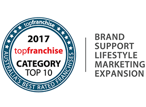 Kwik Kopy made it to the top 10 of the 2017 Top Franchise Award