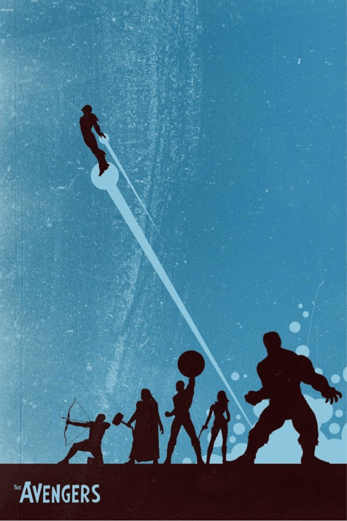 Avengers Modern Poster Design