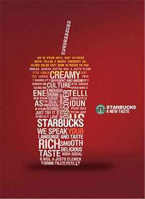 Starbucks Printed poster