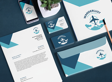 Business stationery and business cards