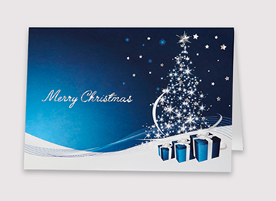Christmas card for businesses