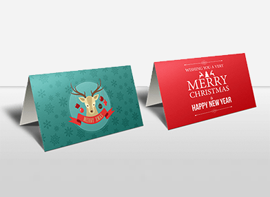 Branded christmas card printing