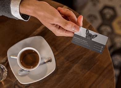 Business card event networking