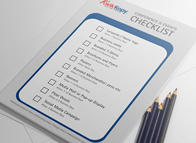 Event marketing checklist