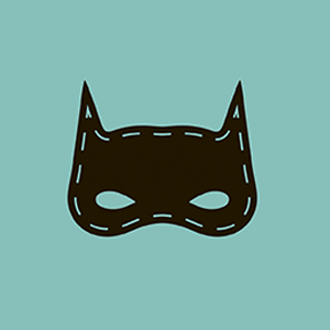 Batman promotional sticker