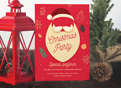 Corporate Christmas Party Invitation