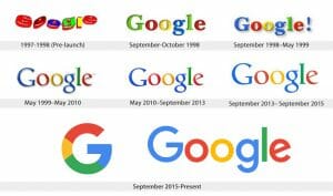 Google logo modifications 